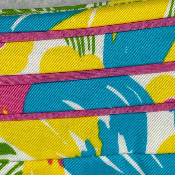 LILLY PULITZER Skirt 12 Parrot Bird Floral Skort Golf Tennis Stretch Cotton - Picture 3 of 14